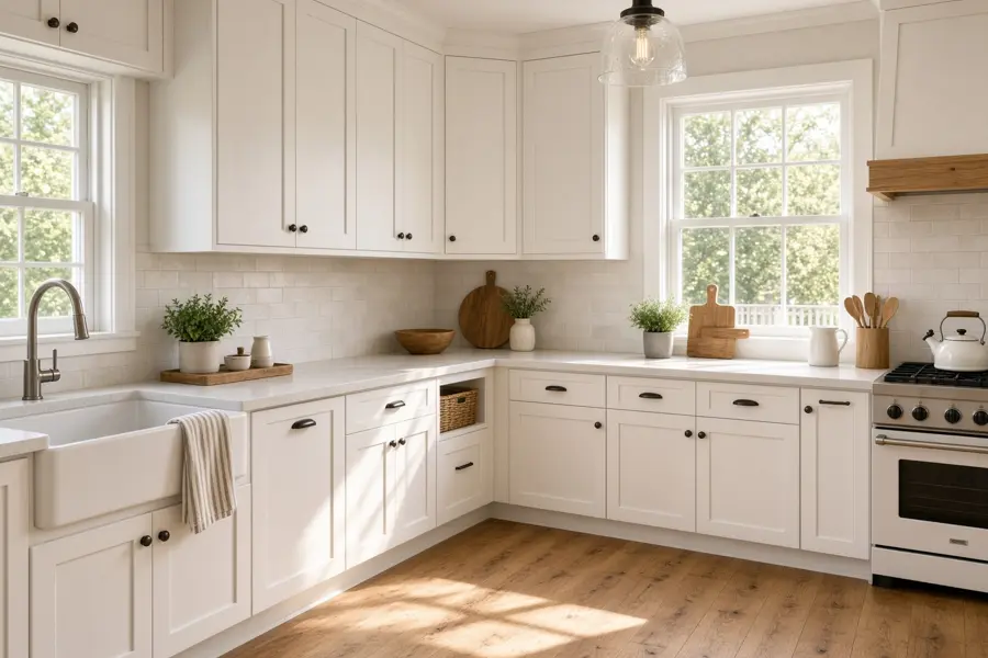 Clean north Georgia kitchen after pest treatment